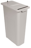 Level 6 Shredding's 24, 27, and 30 inch tall slim document container is available at no additional cost to our customers.